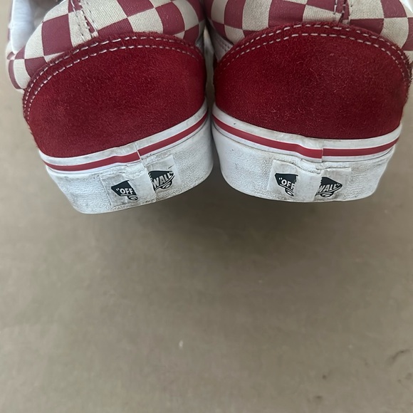 Vans SK8-Low Checkered Red - Picture 5 of 13